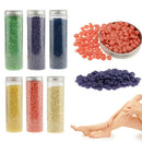 400g/Bottle Depilatory Wax Beans Body Bikini Hair Removal Equipment Pink Rose 2.56 x 0.83inch