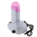 Easy To Operate Plastic 40W Power Consumption Wax Heater Machine Body Bikini Hair Removal Salon Spa Beauty Supplies Cosmetic Tool White Pink