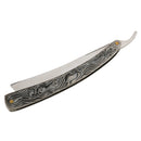 Vintage Men's Folding Aluminum Alloy Handle Barber Shaving Straight Razor