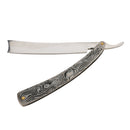 Vintage Men's Folding Aluminum Alloy Handle Barber Shaving Straight Razor
