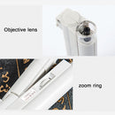 100X Zoom Handheld Foldable Lighted Microscope Jewelers Magnifier Loupe