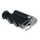Mini 200X-240X Zoom LED UV Light Magnifier Jewelers Loupe Magnifying Glass