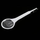 Portable 10x Mini Diamond Magnifying Glass loupe Hand Held Magnifier with Tweezer