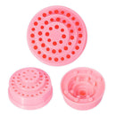 48 Holes Nail Drill Bit Stand Display Holder Organizer Storage Box Pink