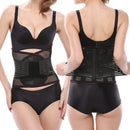 Adjustable Straps Comfortable Wear Double Pull Lumbar Support Waist Back Belt Brace Pain Relief M