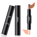 Women Girls Face Makeup Beauty Cosmetic Tools Long Lasting Double-Ended Highlighter Bronzer Stick Concealer Shadow Contour