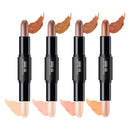 Women Girls Face Makeup Beauty Cosmetic Tools Long Lasting Double-Ended Highlighter Bronzer Stick Concealer Shadow Contour