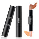 Women Girls Face Makeup Beauty Cosmetic Tools Long Lasting Double-Ended Highlighter Bronzer Stick Concealer Shadow Contour