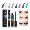3D Fiber Rose Pink Eyelash Mascara Lengthening Thickening Curling Cosmetics for Women Lady Eye Makeup