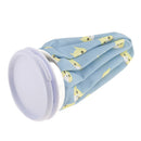 Waterproof Leakproof Reusable Portable Pain Stress Reliever Tiredness Swelling Ice Pack Bag 6 inch Light Blue