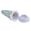 Waterproof Leakproof Reusable Portable Pain Stress Reliever Tiredness Swelling Ice Pack Bag 6 inch Light Blue