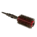 Round Shaped Wooden Handle Anti Static Rollers Brush Hair Styling Accessory 25CM