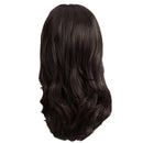 Women's Middle Part Long Wavy Synthetic Hair Heat Resistance Wig Daily Cosplay Costume Party Full Head Wigs Black