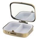Travel Portable Vitamin Organizer Medicine Tablet Box Trinket Storage Case