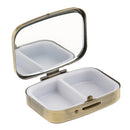 Travel Portable Vitamin Organizer Medicine Tablet Box Trinket Storage Case