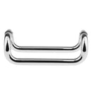 1 Pair High Quality 304 Stainless Steel Rust Proof Glass Door Pull Handle for Shower Bathroom 10.8 inches