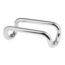 1 Pair High Quality 304 Stainless Steel Rust Proof Glass Door Pull Handle for Shower Bathroom 10.8 inches
