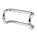 1 Pair High Quality 304 Stainless Steel Rust Proof Glass Door Pull Handle for Shower Bathroom 10.8 inches