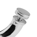 1 Pieces Rust Proof 304 Stainless Steel Glass Door Pull Handle for Shower Bathroom Hotel Shop Gate 12"