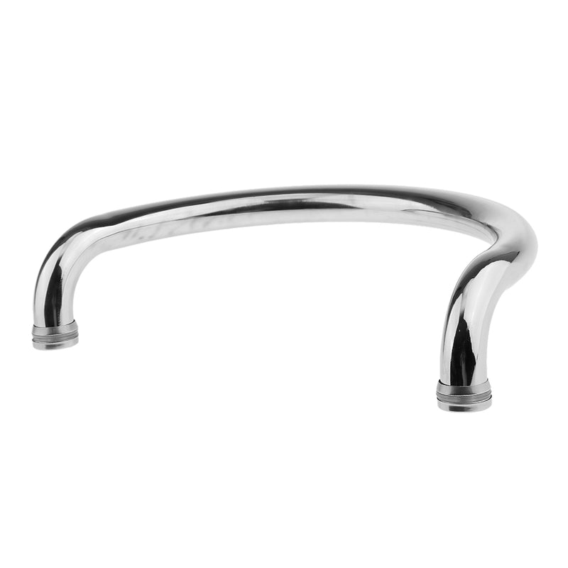 1 Pieces Rust Proof 304 Stainless Steel Glass Door Pull Handle for Shower Bathroom Hotel Shop Gate 12"