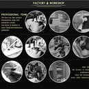 Natural Women Girls Fluffy Layered Beige Brown Short Real Human Hair Wig Heat Resistant Full Wig Cosplay Wigs