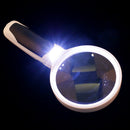 Premium Magnifying Glass 3 Lenses with LED Lights Handheld Portable Magnifier 2.5x, 5x, 16x Set