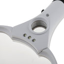 Multifunction Magnifier 2X 4X 25X Lens Magnifying Glass Loupe With 3 LED Jewelry for Reading Crafts Hobby Sewing
