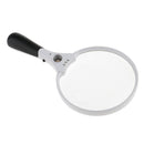 Multifunction Magnifier 2X 4X 25X Lens Magnifying Glass Loupe With 3 LED Jewelry for Reading Crafts Hobby Sewing