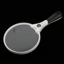 Multifunction Magnifier 2X 4X 25X Lens Magnifying Glass Loupe With 3 LED Jewelry for Reading Crafts Hobby Sewing