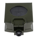 Multi-function Zinc Alloy Marching Army Sighting Compass with Inclinometer for Camping Hiking - Army Green