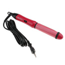 Professional 2 In 1 Streamline Design Comfortable Straightening Curling Irons Wand Red