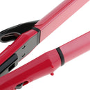 Professional 2 In 1 Streamline Design Comfortable Straightening Curling Irons Wand Red