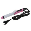 Professional 2 In 1 Streamline Design Comfortable Straightening Curling Irons Wand Pink