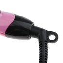 Professional 2 In 1 Streamline Design Comfortable Straightening Curling Irons Wand Pink