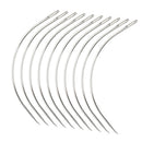 Durable 12Pcs C Type Weaving Curved Needles Pins Needles For Hair Extension