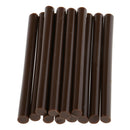 Easy Use Bonding Glue Sticks For Women Girls Hair Fashion Hair Styling Hair Extension Machine 10cm Length Pack of 12PCS Brown