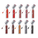 10pcs Cosmetics Liquid Lip Gloss Lipstick Long Lasting Matte Velvet Makeup
