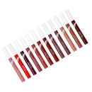 12pcs Waterproof Lipstick Long Lasting Liquid Matte Velvet Lip Gloss Makeup