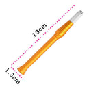 Lightweight Easy To Use Microblading Tattoo Manual Pen Pencil Practice Training Equipment Yellow 5.12 x 0.51 x 0.51 inch