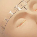 10pcs Disposable Eyebrow Ruler Stickers Eye Makeup Microblading Tattoo Shaper Measuring Tool White