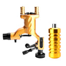 Lightweight Rotary Tattoo Machine Dragonfly Shader Liner With Handle Grip For Tattooist Tattoo Art Supplies Gold