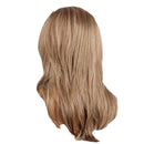 Natural Shaggy Glamorous Long Straight Mixed Curly Wig Blond with Free Wig Cap for Women Ladies