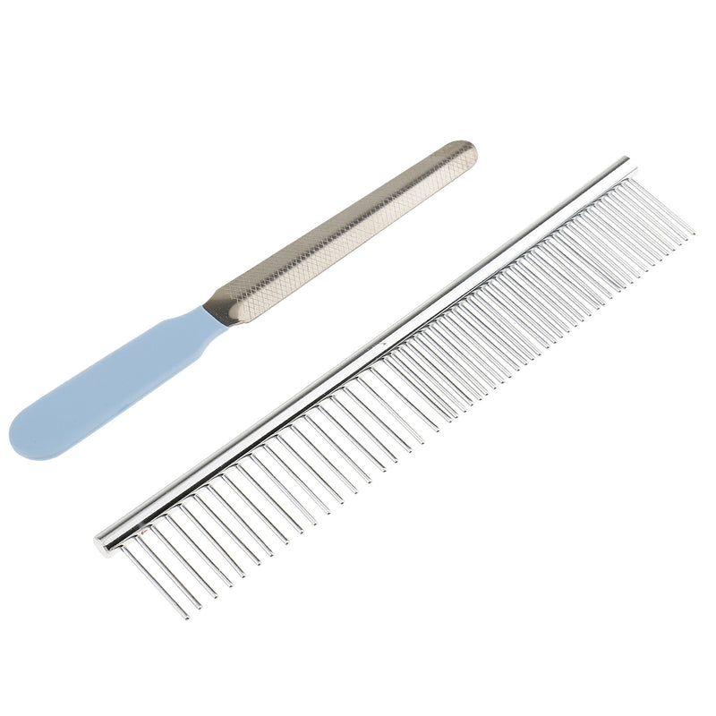 1 Set Professional Dog Cat Hair Nail Grooming Kit with Clipper Scissor Brush