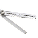 Professional 6.0'' Silver Hair Cutting Shears/Scissors and Barber Thinning/Texturizing Set with Black Storage Case