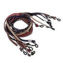 Pack 6 Velvet Sunglass Holder Eyewear Cord Holder Lanyard Neck Strap Chain