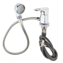 Professional Chrome Finish Stylish Design Leakage Proof Faucet With Sprayer & Hose FIT FOR Shampoo Bowls
