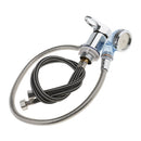 Durable Easy Use Hot Cold Faucet Spray Hose Replacement Set For Spa Salon Shampoo Bowl Home Salon Use 60cm