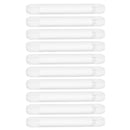 Durable Soft Silicone Anti-slip Ear Hooks Eyeglass Sunglasses Spectacle Eyewear Accessory Transparent PACK OF 10PCS