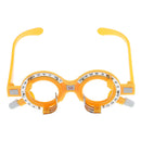 10 Pieces/box Plastic Colorful Optical Trial Lens Frame Optometry Equipment Eyes Optician