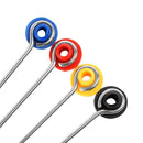 100pcs Premium Quality Silicone Tattoo Machine Needle Grommets Nipples - Assorted Color